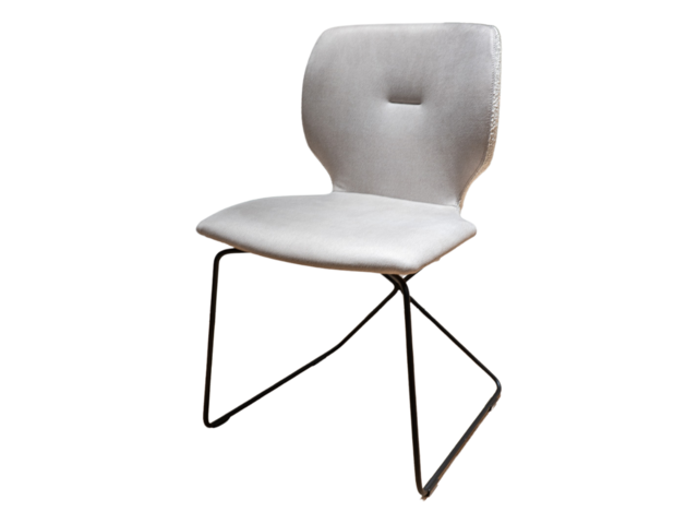 Forcher Stuhl F89 vintage/bouclé 73320 1