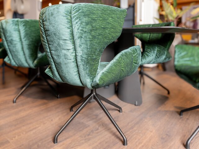 Bretz Esstischstuhl CASSIA B156 emerald 96434 7