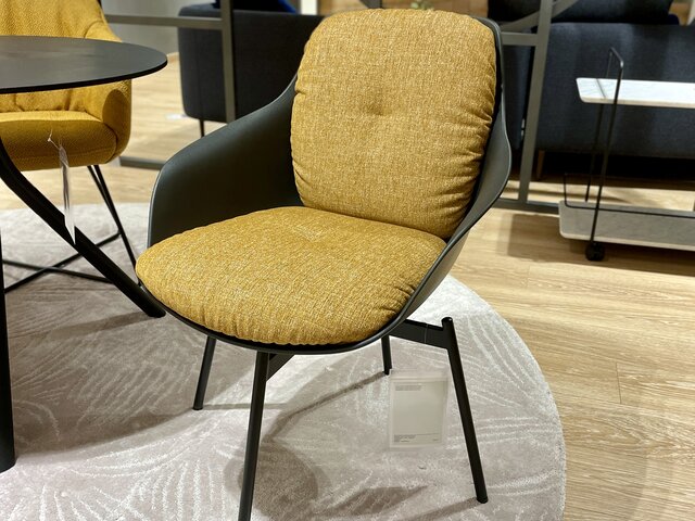 Rolf Benz Stuhl 600 braunbeige 69716 1