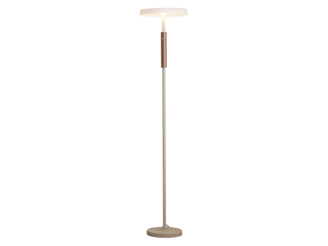 Interliving Stehlampe IL 1351 warm grey coffee 94755