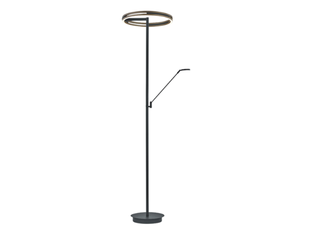 B-Leuchten Stehleuchte BEN 60591 bronze / schwarz  98297 1