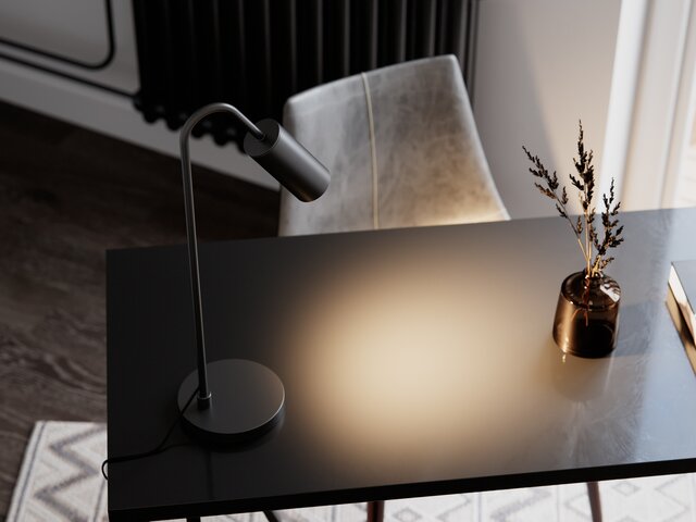 By Rydens Tischleuchte Curve schwarz 76273 2