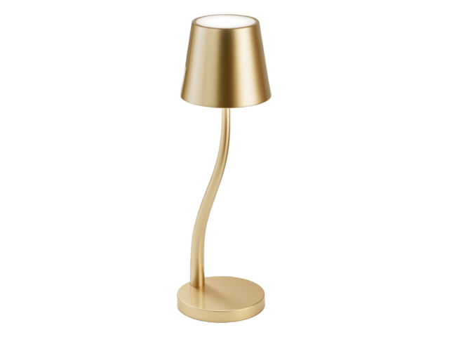 Fabas Luce Tischleuchte Judy gold 60077 1