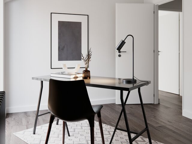 By Rydens Tischleuchte Curve schwarz 76273 3