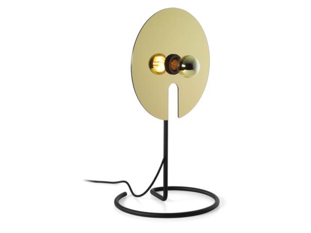 Wever & Ducré Tischlampe Mirro schwarz 76242 1