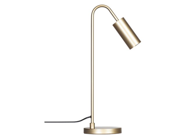 By Rydens Tischleuchte Curve mattgold 76272