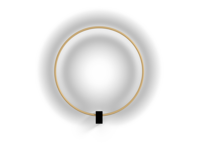 Wever & Ducré Wandleuchte Finlin round schwarz 76248 1 Wever & Ducré Wandleuchte Finlin round schwarz 76248 1