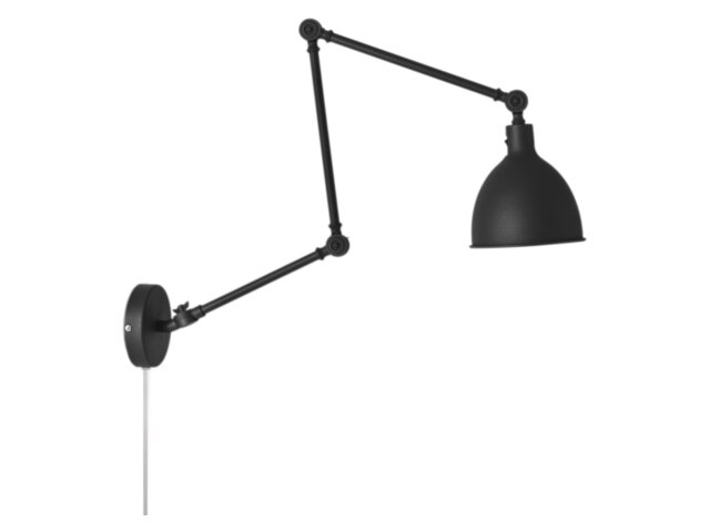 By Rydens Wandleuchte Bazar schwarz 76269 By Rydens Wandleuchte Bazar schwarz 76269