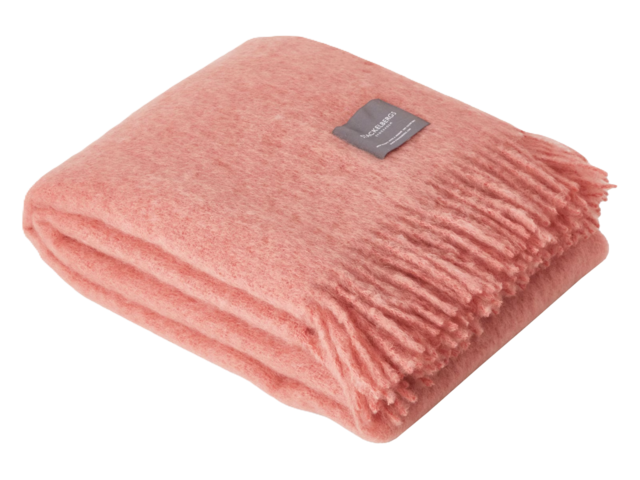 Stackelbergs Mohairdecke antique rose 71145 1 Stackelbergs Mohairdecke antique rose 71145 1
