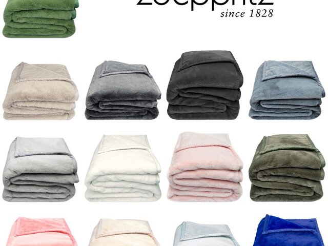 Zoeppritz Wohndecke The Blanket medium grey 72303 2 Zoeppritz Wohndecke The Blanket medium grey 72303 2