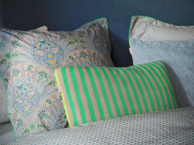 PIP-Studio Kissen Bonsoir green 71314 2