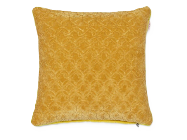 PIP-Studio Kissen QUILTY DREAMS bright yellow 71312 1