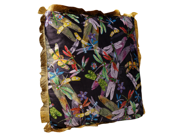 Kare Kissen Tropical Garden Fringe 45x45cm 48574 Kare Kissen Tropical Garden Fringe 45x45cm 48574