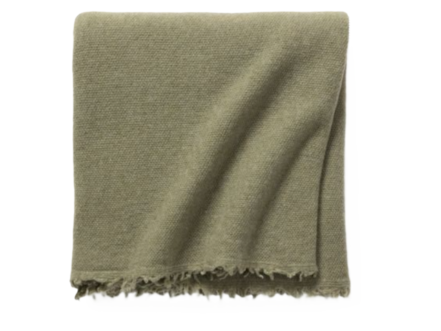 freistil Plaid 190 zementgrün 45433