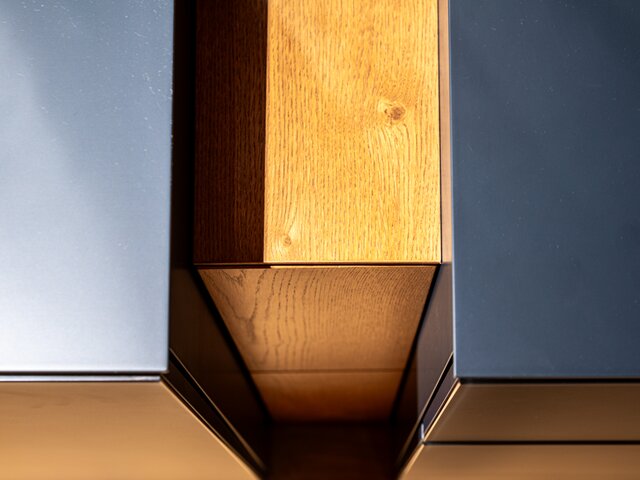 WK-Wohnen Sideboard WK 430 Majestro quarzgrau/eiche 41375 4