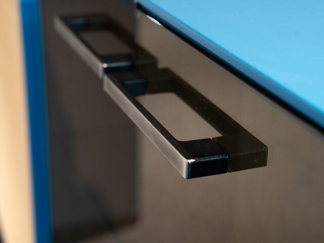 Forcher Anrichte SOPHIE Glas azurblau 60171 2 Forcher Anrichte SOPHIE Glas azurblau 60171 2