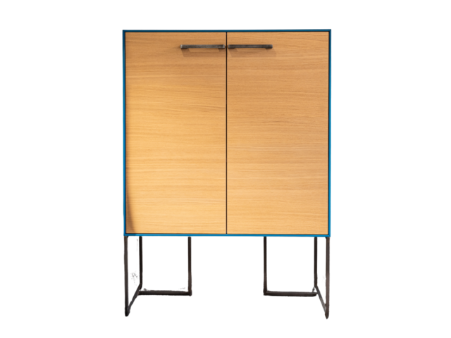 Forcher Anrichte SOPHIE Eiche azurblau 60172