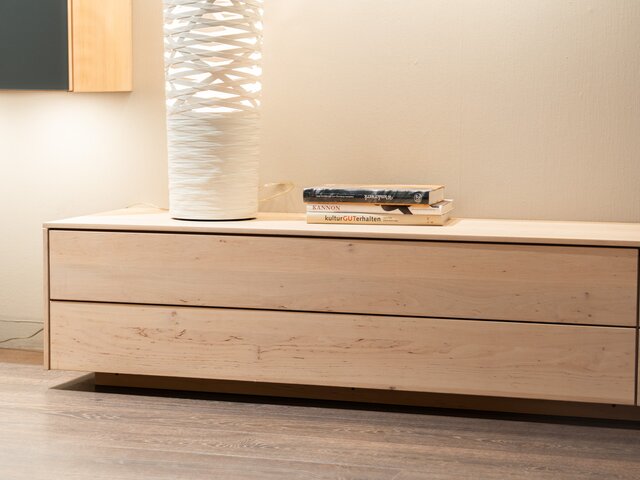 Team 7 Wohnwand FILIGNO grau/naturweiß matt 71186 7 Team 7 Wohnwand FILIGNO grau/naturweiß matt 71186 7