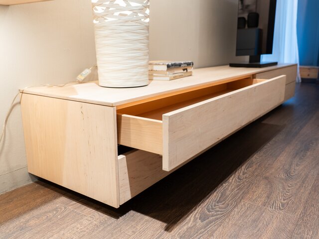 Team 7 Wohnwand FILIGNO grau/naturweiß matt 71186 9 Team 7 Wohnwand FILIGNO grau/naturweiß matt 71186 9