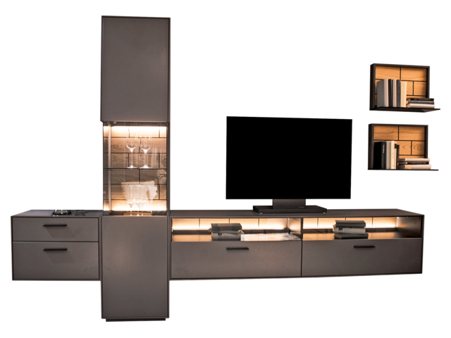 Interliving Wohnwand IL 2030 grau 71388 Interliving Wohnwand IL 2030 grau 71388