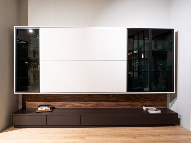 Forcher Wohnwand NUOVO Nuss amerikanisch 73323 2