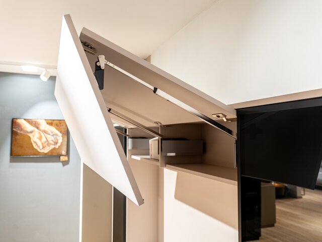 Forcher Wohnwand NUOVO Nuss amerikanisch 73323 5