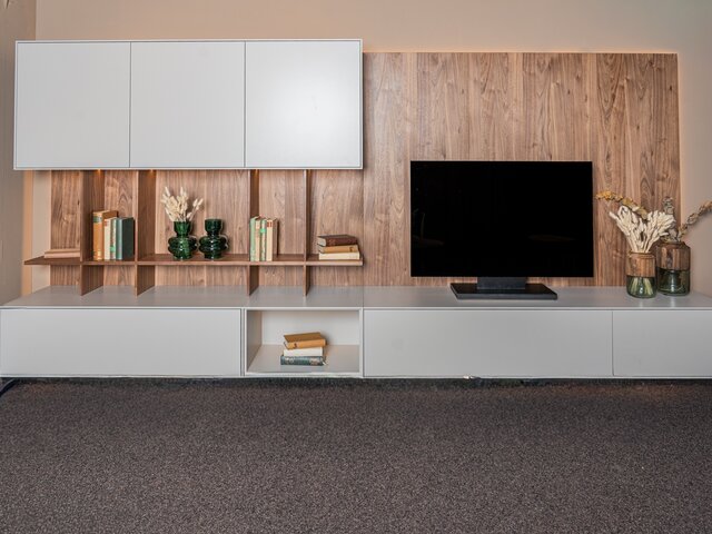 Anrei Wohnwand PURO astnuss 74819 2