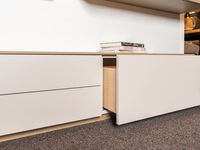 Forcher Wohnwand NUOVO Eiche stone 60081 4