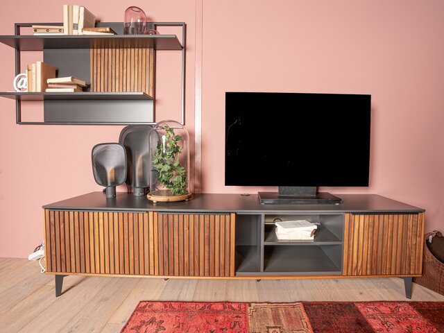 Die Hausmarke Wohnkombination LIGHT LINE 7 Schiefer 76722 3