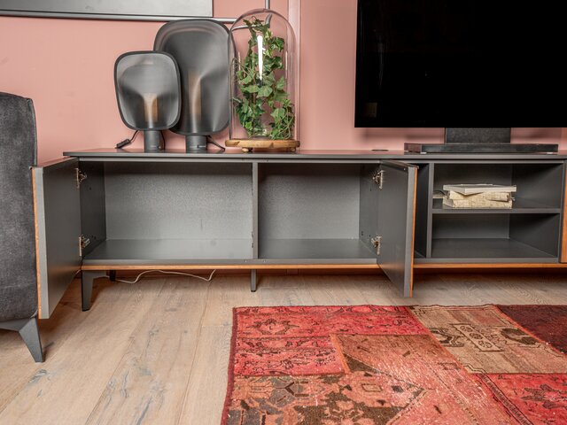 Die Hausmarke Wohnkombination LIGHT LINE 7 Schiefer 76722 4