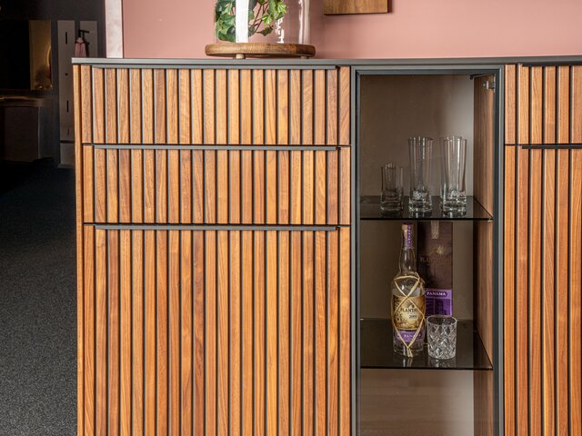 Die Hausmarke Wohnkombination LIGHT LINE 7 Schiefer 76722 7