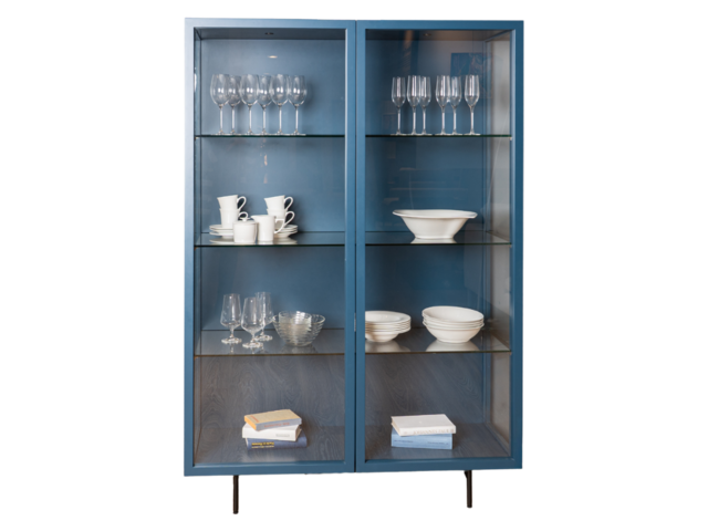 Haas Vitrine YOKO oceanblau 63246