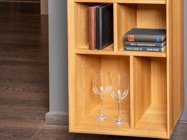 Team 7 Wandregal CUBUS 01 Eiche 70540 5