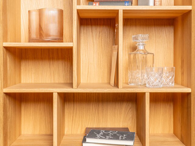 Team 7 Wandregal CUBUS 03 Eiche 70541 7