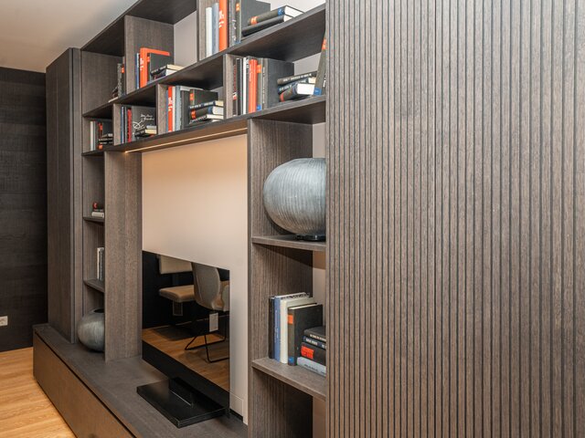 Forcher Wohnwand NUOVO Eiche / kaschmirgrau 73314 3