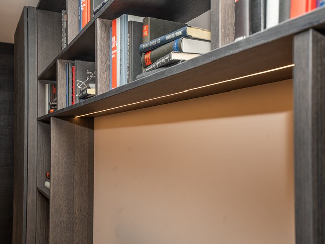 Forcher Wohnwand NUOVO Eiche / kaschmirgrau 73314 4