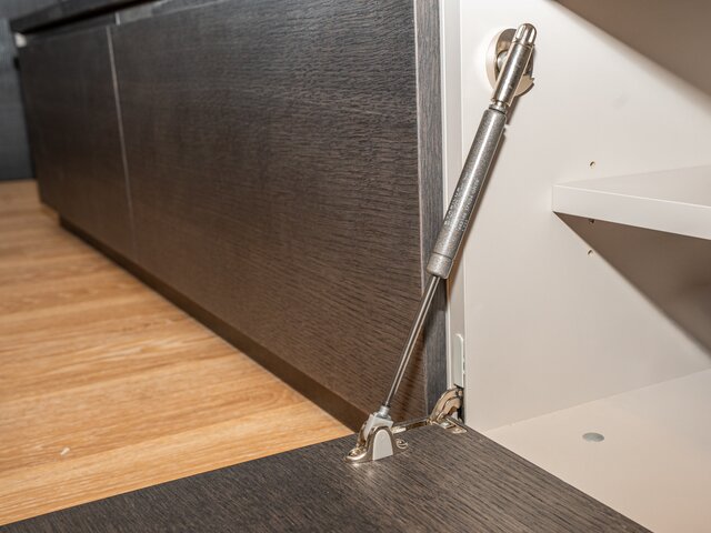 Forcher Wohnwand NUOVO Eiche / kaschmirgrau 73314 9