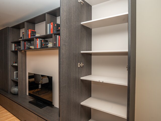 Forcher Wohnwand NUOVO Eiche / kaschmirgrau 73314 11