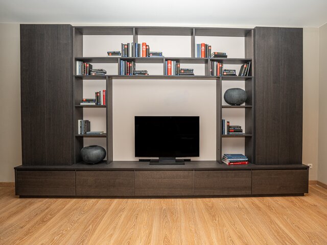 Forcher Wohnwand NUOVO Eiche / kaschmirgrau 73314 2