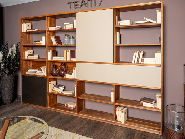 Team 7 Wohnwand CUBUS Nussbaum 8151 3