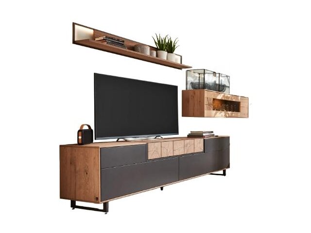 Interliving Wohnwand IL 2106 schwarz 47776