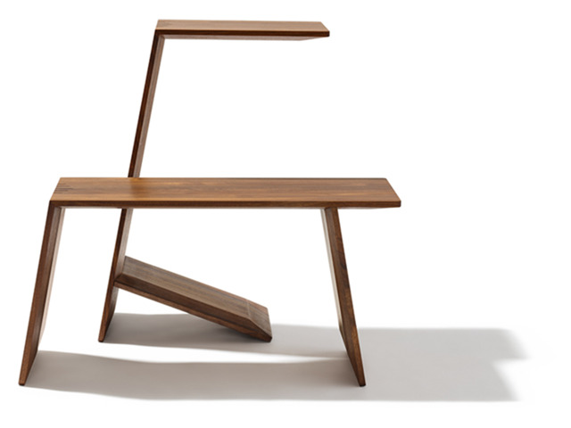 Team 7 Beistelltisch Sidekick Nussbaum 37078