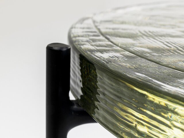 Kare Beistelltisch Ice Schwarz Ø40cm 60603 3 Kare Beistelltisch Ice Schwarz Ø40cm 60603 3