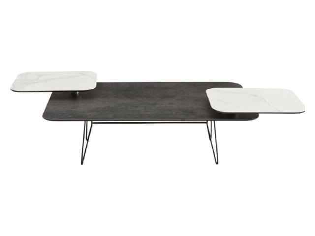 Interliving Couchtisch 6205 marmor 59439 1