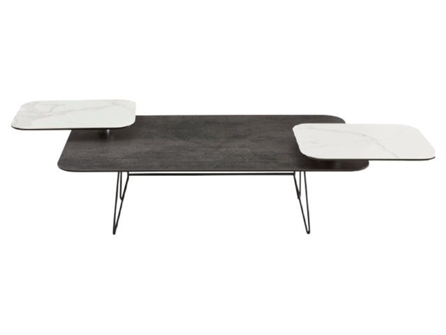 Interliving Couchtisch 6205 marmor 59439 1