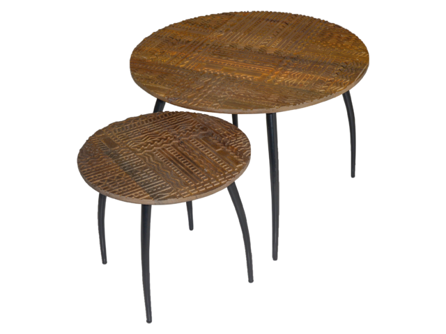 Gutmann Beistelltisch Set Bloom Akazie 69890 Gutmann Beistelltisch Set Bloom Akazie 69890