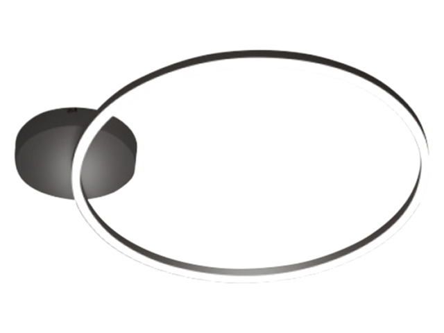 Fabas Luce Deckenleuchte Giotto schwarz 48044 1