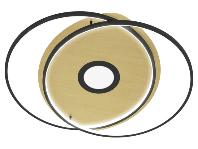 Paul Neuhaus Deckenleuchte Q-AMIRA schwarz 60311 1