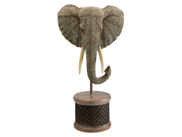 Kare Deko Objekt Elephant Head Pearls 76 60616 Kare Deko Objekt Elephant Head Pearls 76 60616