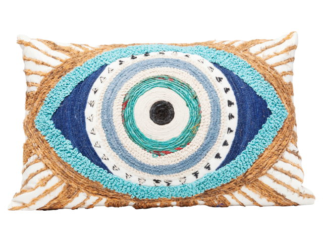 Kare Kissen Ethno Eye blau Kare Kissen Ethno Eye blau